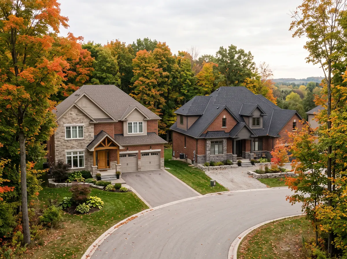 Illustrative streetscape for Hillsburgh Heights in Hillsburgh