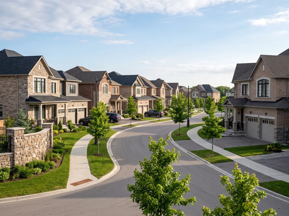 Illustrative streetscape for Erin Glen in Erin Village